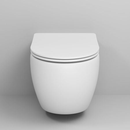 Унитаз подвесной Grossman GR-4411MSQ Color (550х365х395) белый