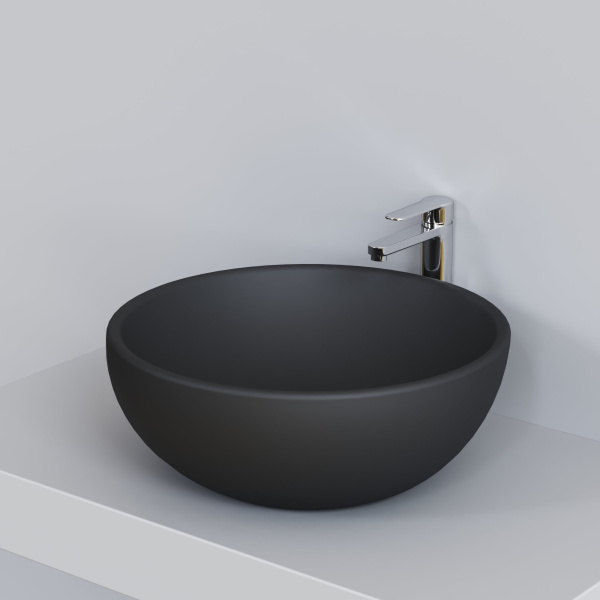 Раковина накладная Ambassador Queen 116T20201 (450х450х175) черная