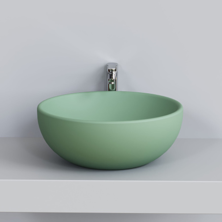 Раковина накладная Ambassador Queen 116T21001 (450х450х175) мятная