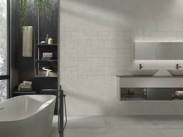 Плитка Ape Ceramica Re-use Mobius White Rect 40x120