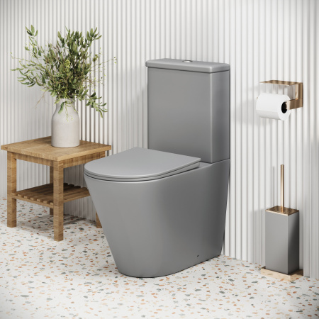 Унитаз компакт Grossman GR-4480GLMS Color (620х365х810)