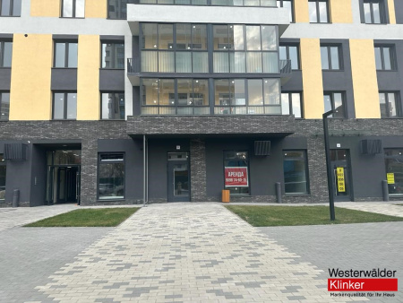 Фасадная клинкерная плитка WK124 Dunkelgrau 240х52 Westerwalder Klinker