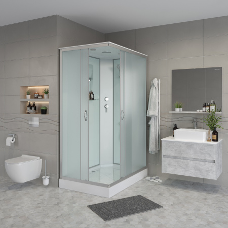 Душевая кабина Niagara Classic NG-43185-14Q (1100х800х2150)