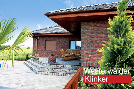 Кирпич ручной формовки WK97 Westfälisch-bunt 210x100x65 Westerwalder Klinker
