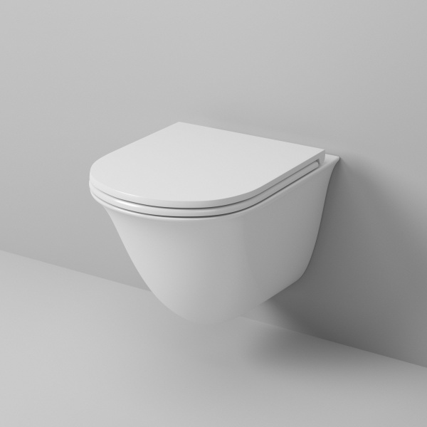 Подвесной унитаз Grossman GR-4412S (485х360х360) безободковый