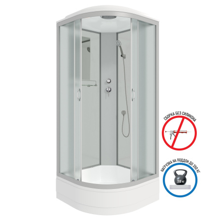 Душевая кабина Niagara Classic NG-3302-14 (1000х1000х2150)