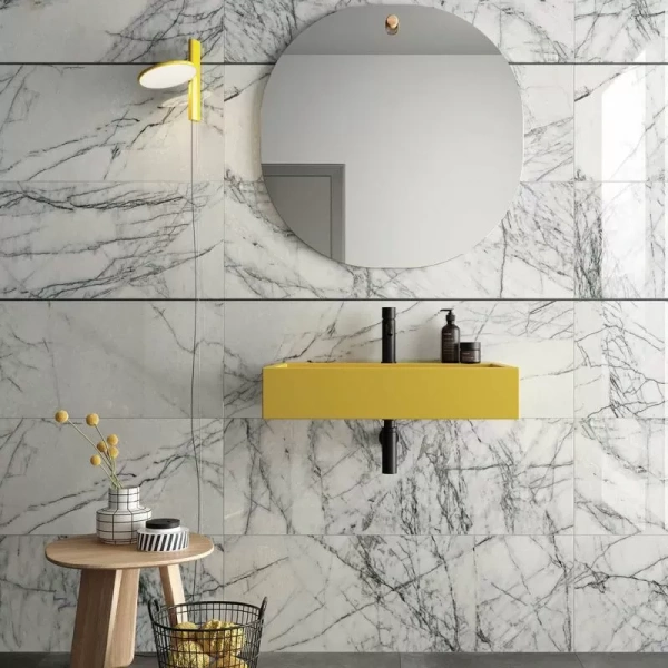 Керамогранит Abk Sensi Signoria Calacatta Vena Oro Lux Ret 120x280