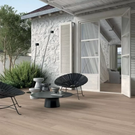 Керамогранит Abk Poetry Wood Ecru Nat Ret 20x120