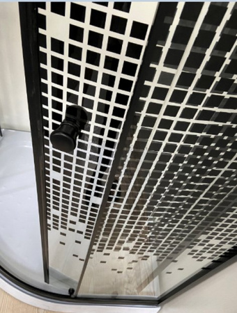 Душевой уголок Niagara Eco NG-003-14 BLACK 80х80