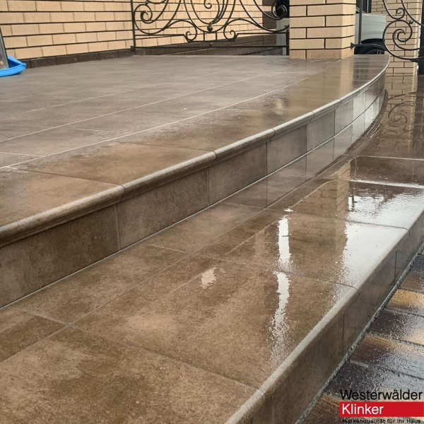 Клинкерная ступень Westerwalder WKS31240 Moccabraun 310x320