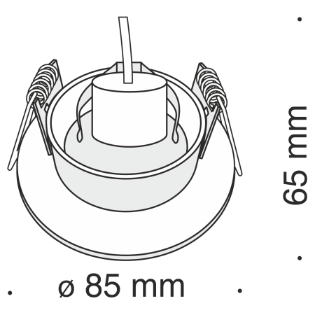 Встраиваемый светильник Maytoni Slim DL027-2-01B