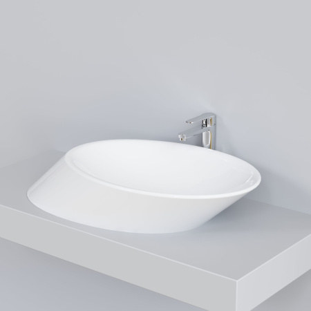 Раковина накладная Ambassador Ritz 236T20002 (720х400х140) белая