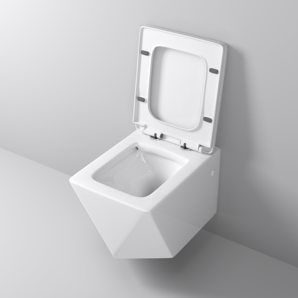 Унитаз подвесной Grossman GR-4481 Cristal (520х360х350) белый