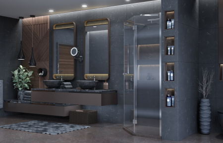 Душевой уголок Ambassador Diamond 12011111R 90x90