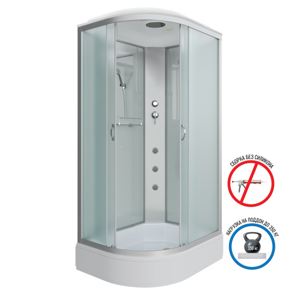 Душевая кабина Niagara Classic NG-33084-14RG (1000х800х2150)