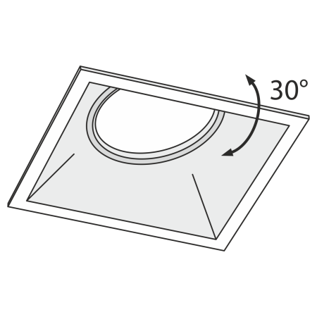 Встраиваемый светильник Maytoni Dot DL029-2-01B