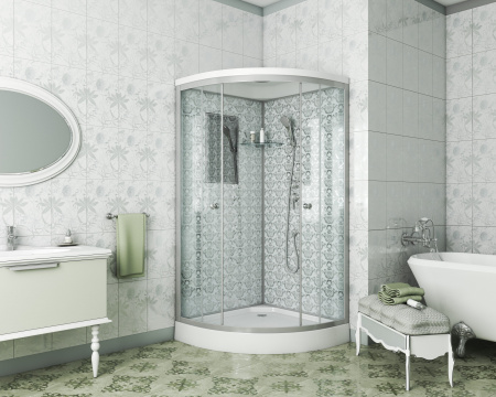 Душевая кабина Niagara Luxe NG-7702W (1000x1000х2100)