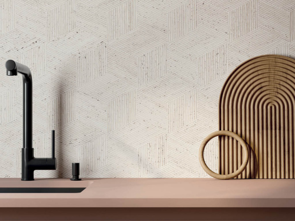 Керамогранит Abk Sensi Roma White Antique 3D Ret 60x120