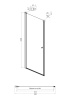 Душевая дверь в нишу Ambassador Elysium 111011111CX 100x200, прозрачное стекло, профиль хром