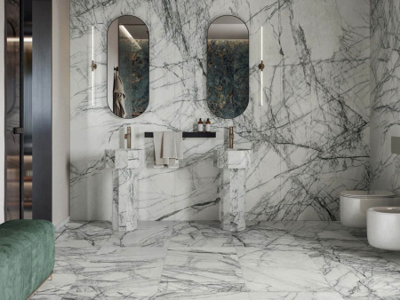 Керамогранит Abk Sensi Signoria Statuario Light Lux Ret 60x120