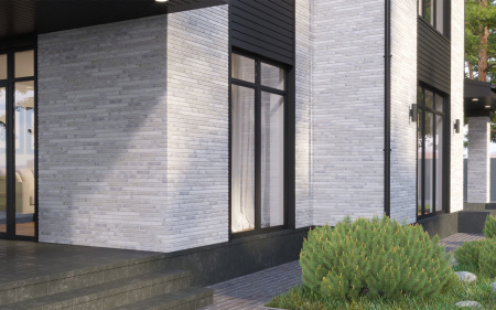 Фасадная клинкерная плитка WK122 Long Beige 468х40 Westerwalder Klinker