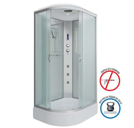 Душевая кабина Niagara Classic NG-33094-14RF (1000х900х2150)