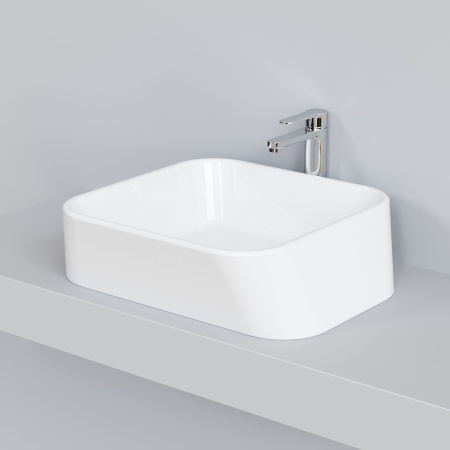 Раковина накладная Ambassador Benefit 206T20002 (515х420х140) белая