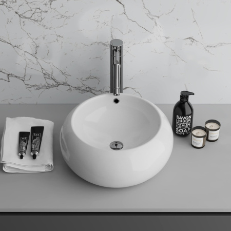 Раковина чаша Grossman GR-3010 (420х420х190), белая