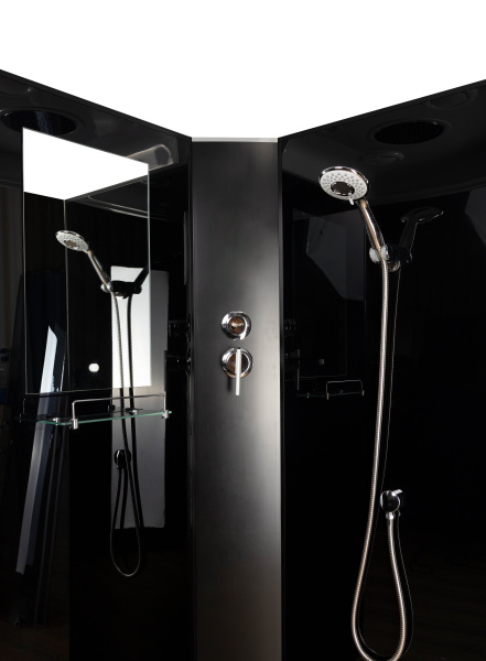 Душевая кабина Niagara Classic NG-6508-14BK (900х900х2000)