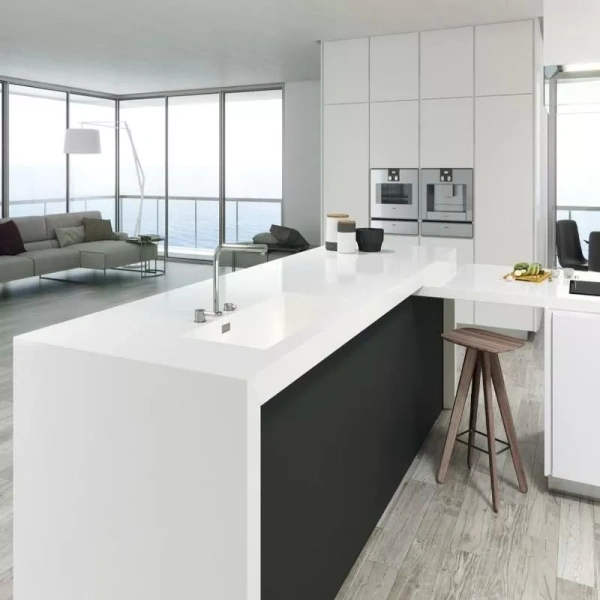 Керамогранит Grespania Coverlam Basic Nieve Polished 120x260x5,6