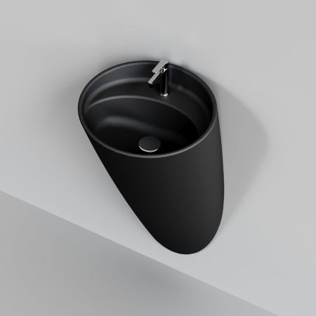 Раковина подвесная Ambassador Queen 116T20202 (535х465х765) черная