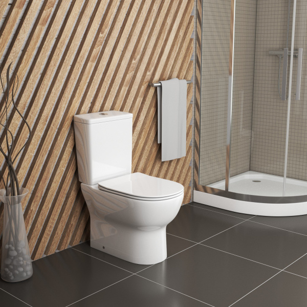 Унитаз компакт напольный Grossman GR-4448S (640х360х830)