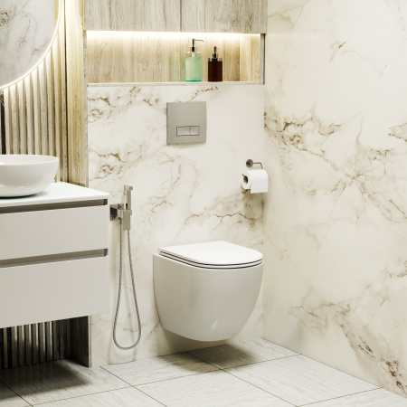 Кнопка смыва для инсталляции Grossman Classic 800.T1.04.110.110 хром матовый