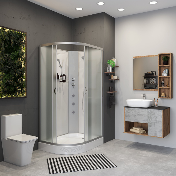 Душевая кабина Niagara Classic NG-3312-14RBKG (1200х800х2000)