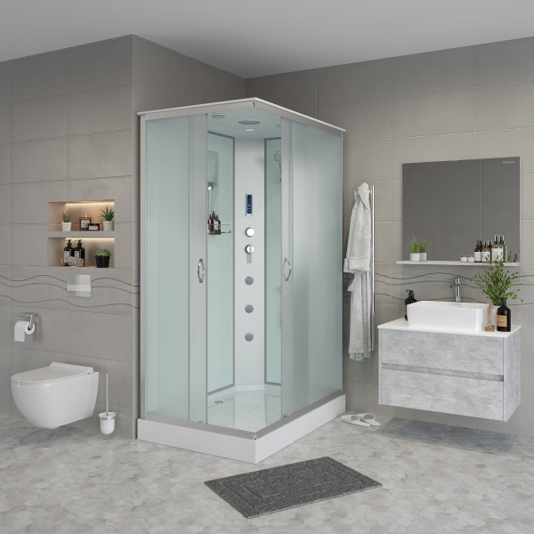 Душевая кабина Niagara Classic NG-43975-14QF (900х700х2150)