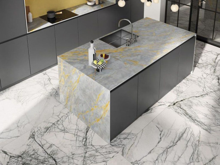 Керамогранит Abk Sensi Signoria Statuario Light Lux Ret 60x120