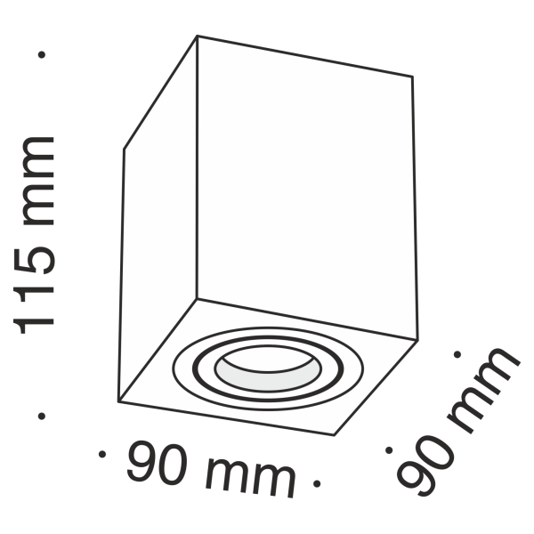 Потолочный светильник Maytoni Alfa C017CL-01B