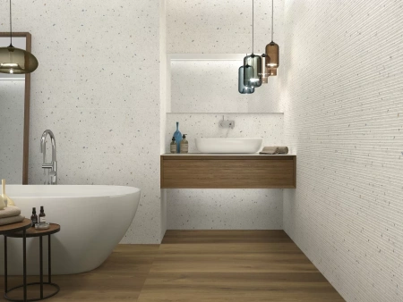 Плитка Ape Ceramica Re-use Mobius White Rect 40x120