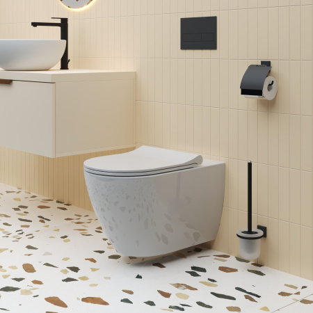 Крышка-сиденье для унитаза Ambassador Queen 112T20001S с микролифтом