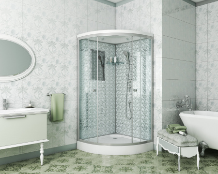 Душевая кабина Niagara Luxe NG-7701W (900x900х2100)